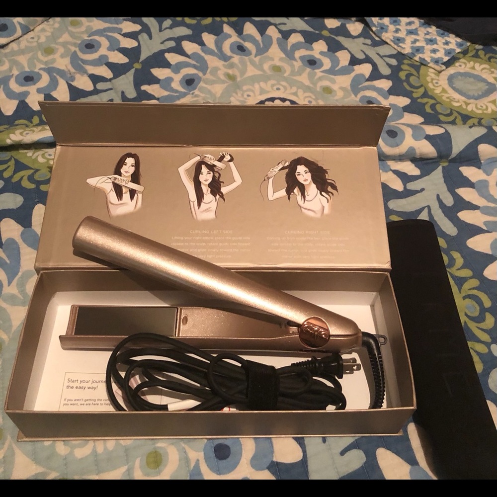 Tyme 2 in 1 curling and straightening iron